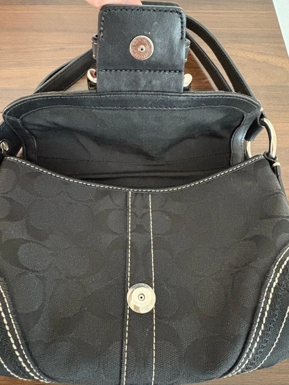 Coach Black Purse - Picture 4 of 4